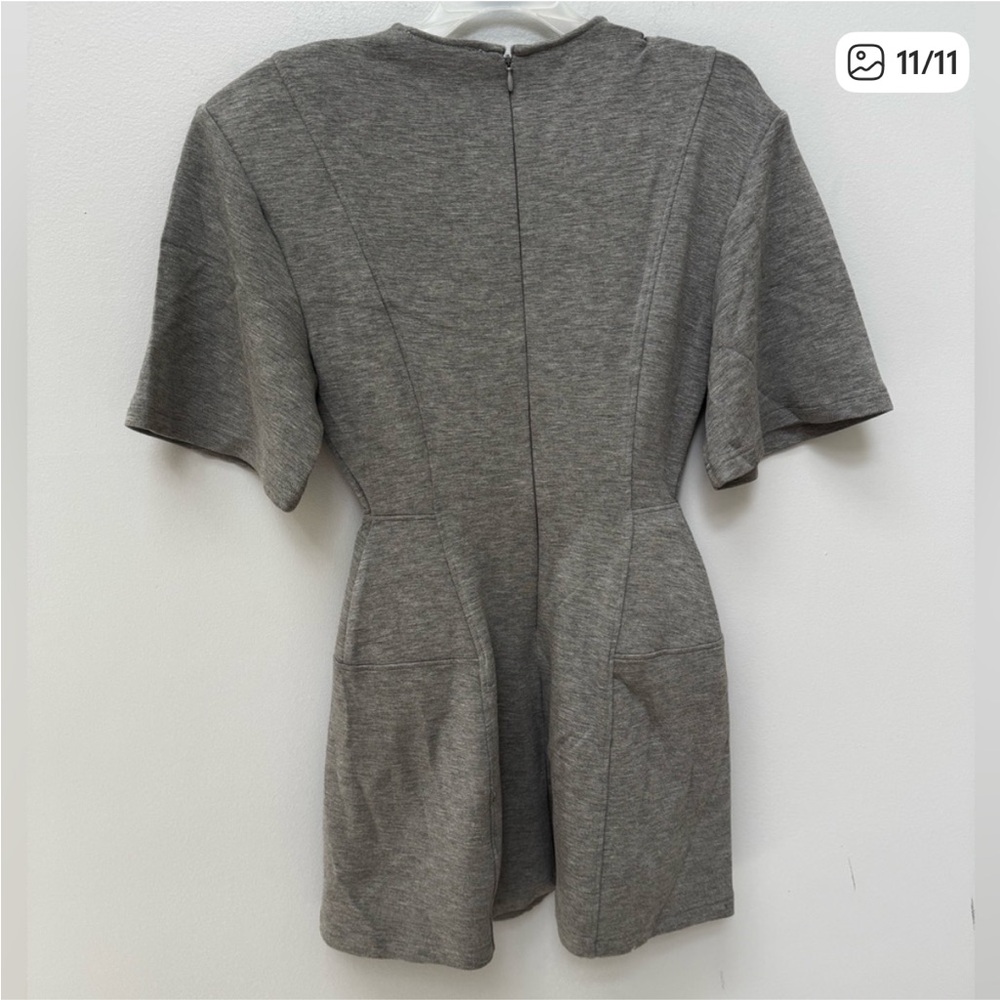 BRAND NEW H&M Studio Gray Hourglass T-Shirt Dress in XS - Picture 11 of 11